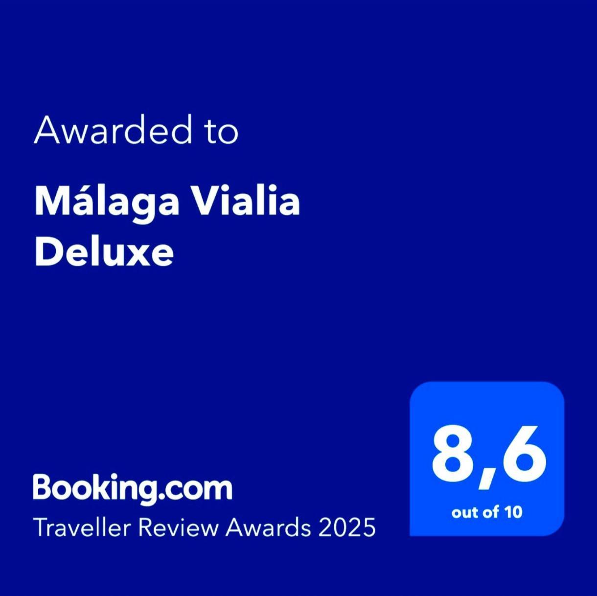 Malaga Vialia Deluxe Apartman Kültér fotó